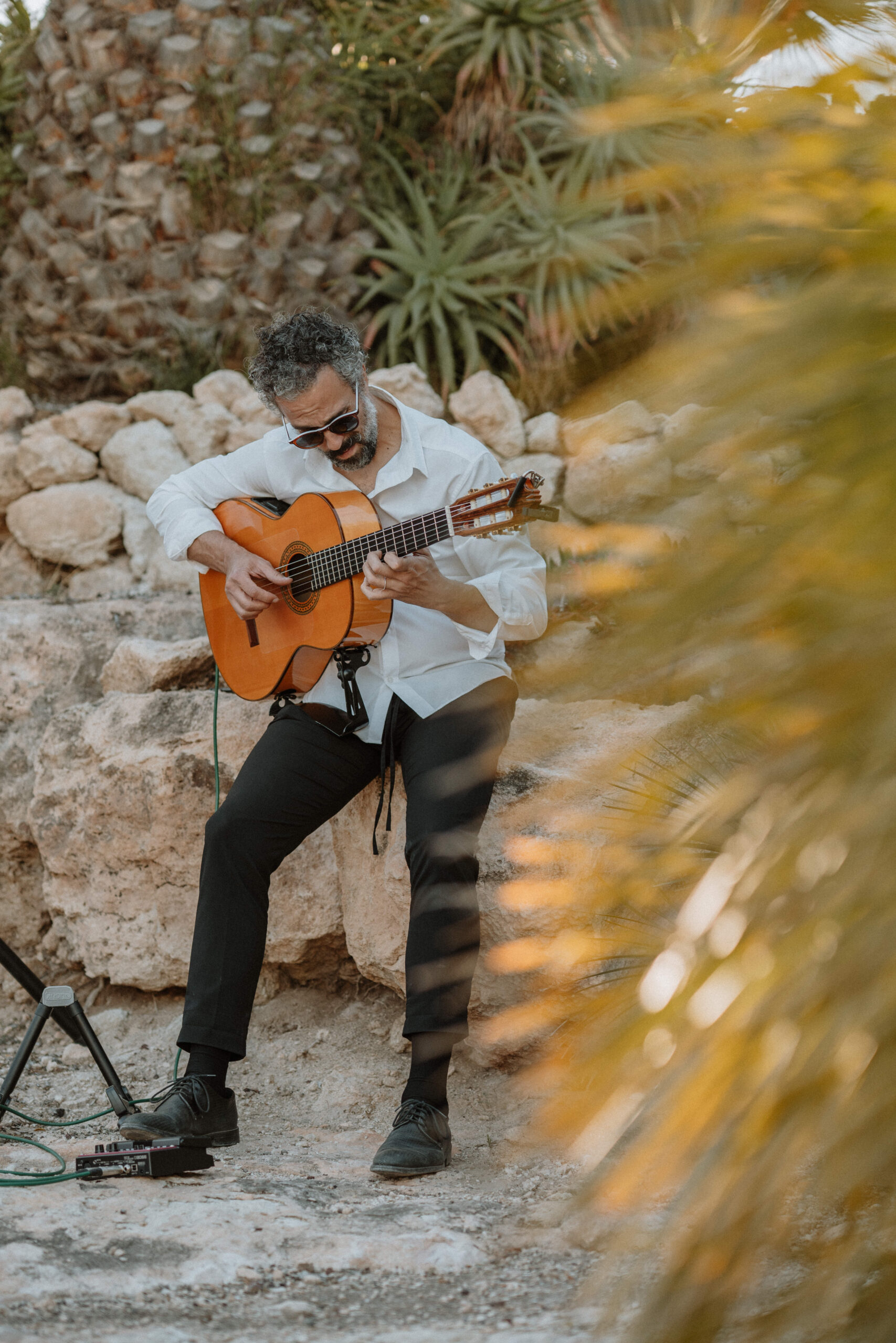 Gitarrist Live Musik, Hochzeit Andalusien