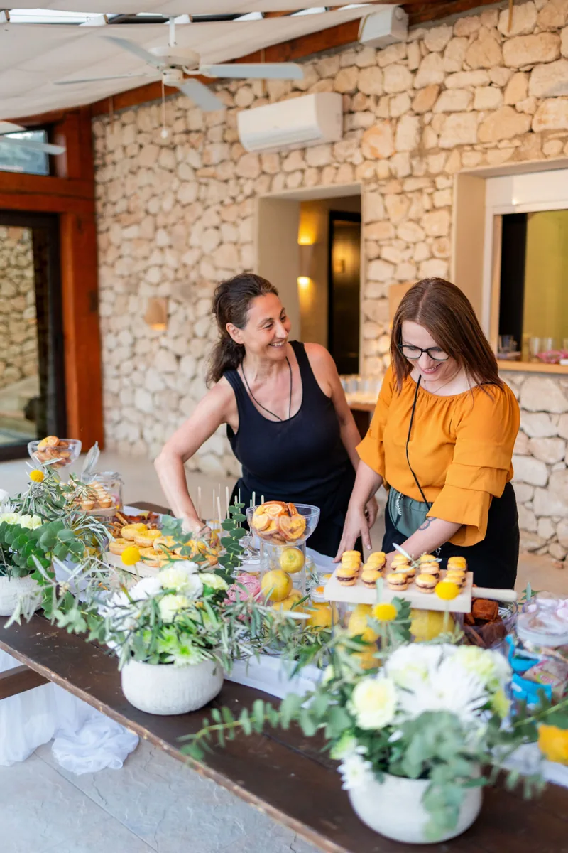 The Ambrosia Wedding team at work